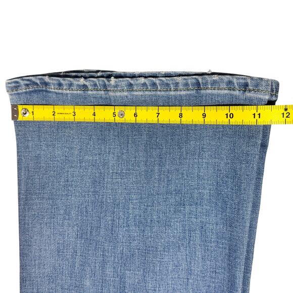 151. AERO NWT Aéropostale High Rise Flare Stretch Size 16R Jeans - Picture 8 of 11